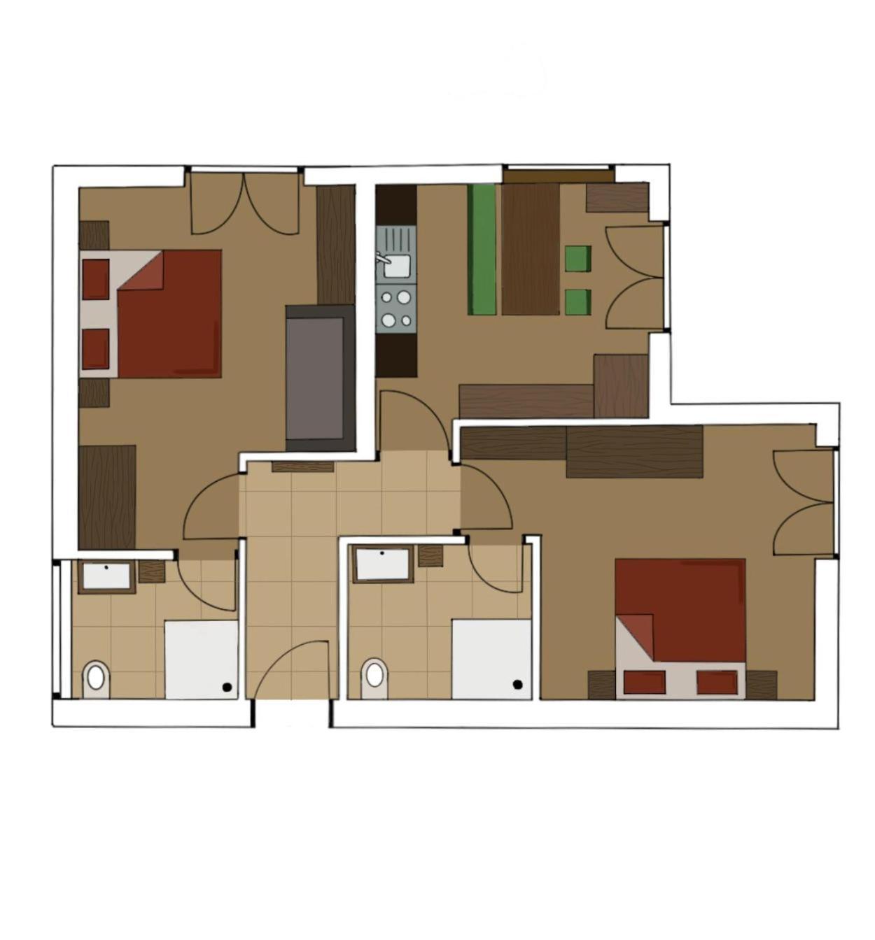 "Nature Erleben" Appartement & Komfortzimmer Фельден-ам-Вёртер-Зе Экстерьер фото